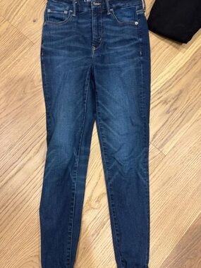 American Eagle Outfitters Dark Blue Skinny Jeans